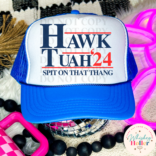 Hawk Tuah' 24 Red White Blue