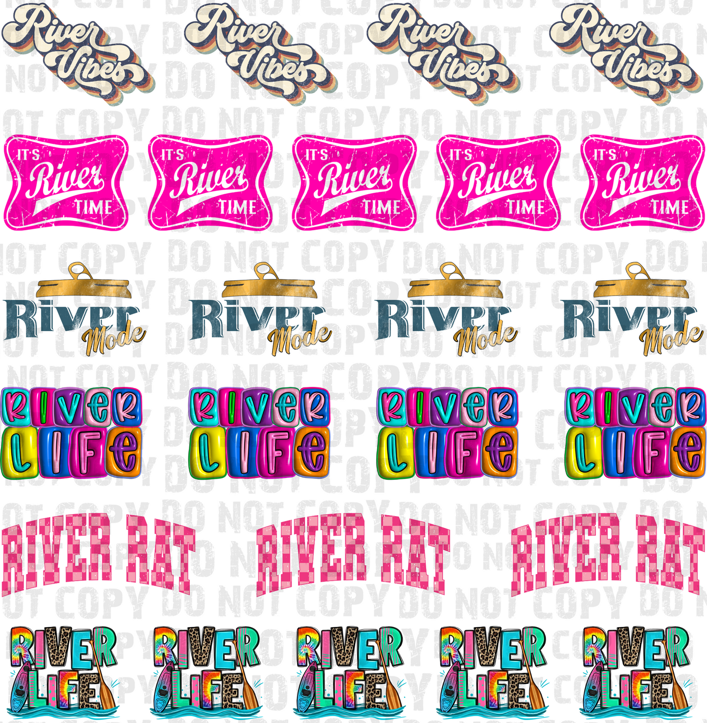 River Life 22x23 Gang Sheet Hat Sized