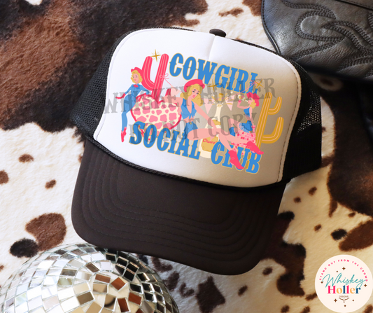 Cowgirl Social Club Hat DTF